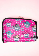 Load image into Gallery viewer, Disco Queen Roll-Up Cosmetic Bag