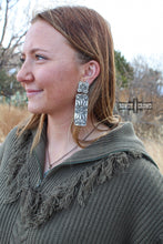 Load image into Gallery viewer, Silver Dollar Earrings
