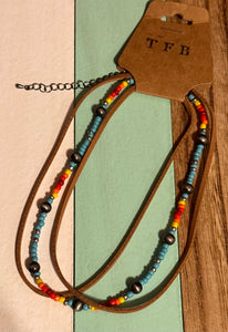 Out West Tri-Strand Choker