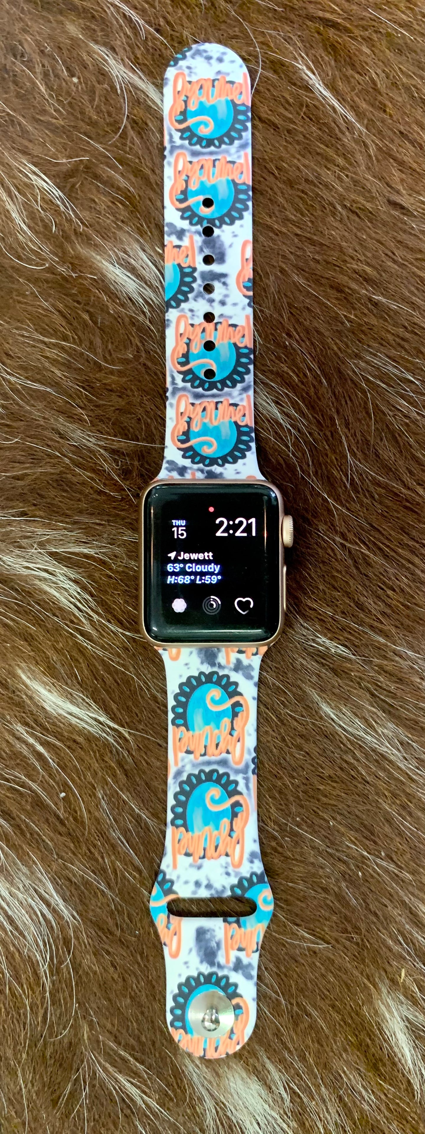 Punchy Apple Watch Band