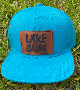 Lake Bum Leather Patch Toddler Hat